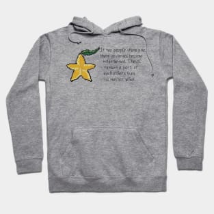 Kingdom Hearts Paopu Fruit Quote Cross Stitch Hoodie